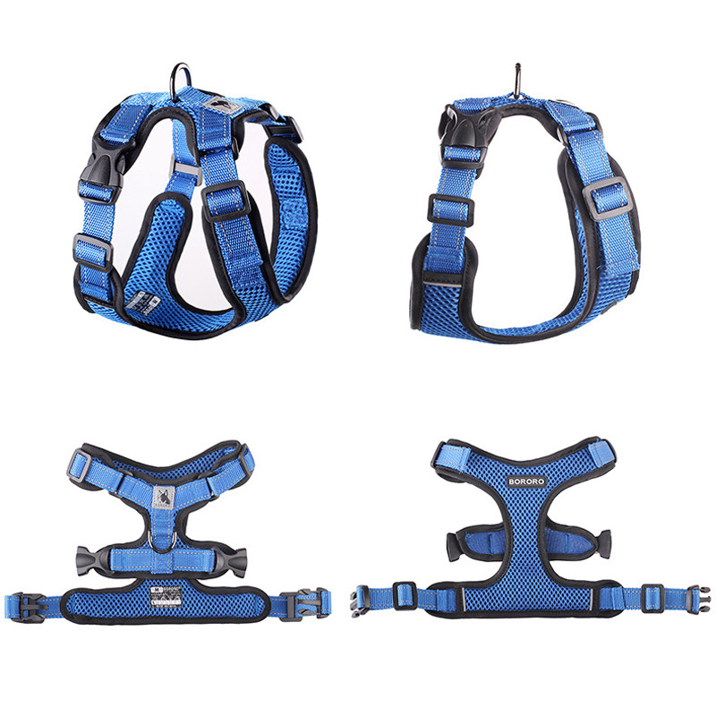 Mrežasti pojas za pse bez povlačenja Prozračni prsluk za štene Reflektirajuće pojaseve za male pse Podesivi proizvod za dresuru kućnih ljubimaca Chihuahua Pug