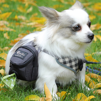 Торбичка за лакомства за домашни кучета Преносима многофункционална чанта за обучение на кучета Дозатор за торба за кучешки изпражнения за пътуване на открито Издръжливи аксесоари за домашни любимци