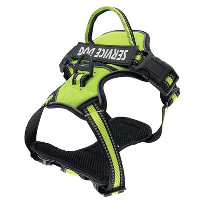 Νάιλον λουρί σκύλου για μεγαλύτερους σκύλους Χωρίς έλξη κολάρα με όνομα κατοικίδιων για περπάτημα εξωτερικού χώρου Ρυθμιζόμενο λουρί στήθους μπουλντόγκ αξεσουάρ σκυλιών για κατοικίδια