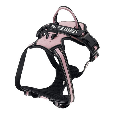 Νάιλον λουρί σκύλου για μεγαλύτερους σκύλους Χωρίς έλξη κολάρα με όνομα κατοικίδιων για περπάτημα εξωτερικού χώρου Ρυθμιζόμενο λουρί στήθους μπουλντόγκ αξεσουάρ σκυλιών για κατοικίδια