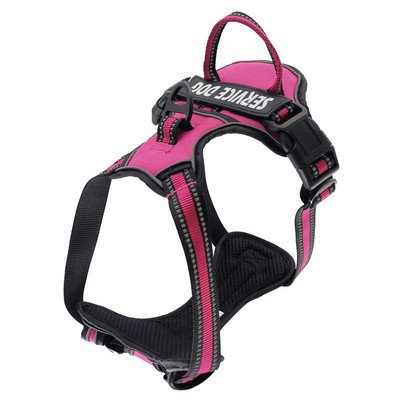 Νάιλον λουρί σκύλου για μεγαλύτερους σκύλους Χωρίς έλξη κολάρα με όνομα κατοικίδιων για περπάτημα εξωτερικού χώρου Ρυθμιζόμενο λουρί στήθους μπουλντόγκ αξεσουάρ σκυλιών για κατοικίδια