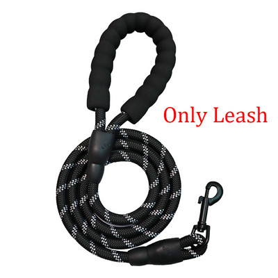 Νάιλον λουρί σκύλου για μεγαλύτερους σκύλους Χωρίς έλξη κολάρα με όνομα κατοικίδιων για περπάτημα εξωτερικού χώρου Ρυθμιζόμενο λουρί στήθους μπουλντόγκ αξεσουάρ σκυλιών για κατοικίδια