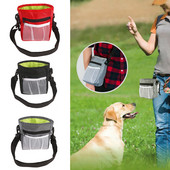 Lauko šunų dresavimo krepšys Užkandžių maišelis Maisto laikymo krepšys Didelės talpos kačių maisto konteineris šunų dresūros juosmens krepšiai naminių gyvūnėlių priedai