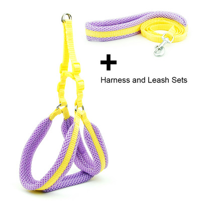 Koera kassi rakmed Vest Tugev hingav võrgust lemmikloomatooted Koerte jalutusrihmad Reguleeritav kaelarihm Kutsikas Väike koer õues jalutamine