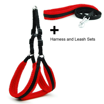 Koera kassi rakmed Vest Tugev hingav võrgust lemmikloomatooted Koerte jalutusrihmad Reguleeritav kaelarihm Kutsikas Väike koer õues jalutamine