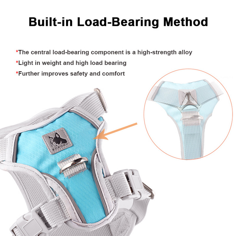 Prsluk s pojasom za kućne ljubimce Meka podstava Podesivi reflektirajući pojas za male srednje pse Ogrlica Prozračna obuka za hodanje Proizvodi za kućne ljubimce