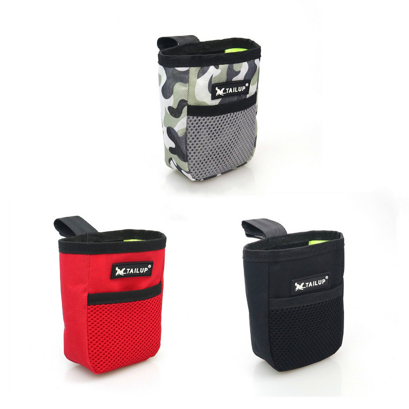 Lauke nešiojamas dresuojamas šunų užkandžių krepšys naminių gyvūnėlių reikmenų nuimamas, atsparus dilimui, didelės talpos šuniuko užkandžių juosmens krepšys