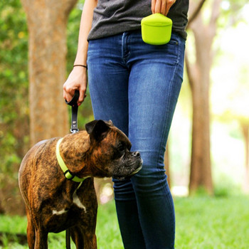 Новото домашно куче Кученце Торбичка за лакомства Торбичка Разходка Обучение за послушание Награда Бисквита