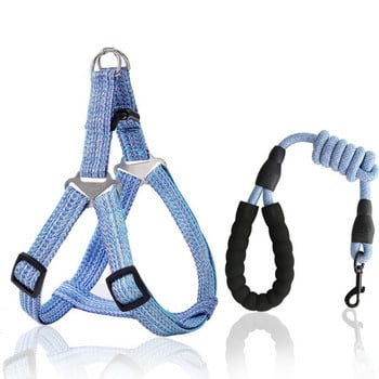 Nylon Pet Dog Harness No Pull Ρυθμιζόμενο Γιλέκο Λουρί Σκύλου Κλασική Ζώνη Λουρί για Τρέξιμο για Μικρά και Μεσαία Μεγάλα Σκυλιά