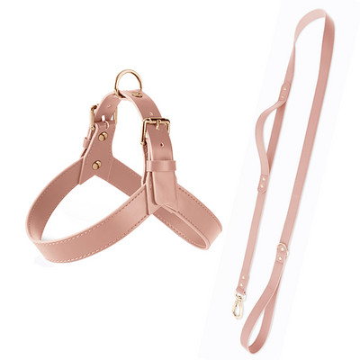 Cufăr din piele pentru ham pentru câini Set cu lesă pentru copii mici, mijlocii mari, articole pentru câini, vestă, plimbare, în aer liber, accesorii pentru animale de companie.