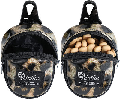 Φορητή τσάντα περιποίησης σκύλου Θήκη εξωτερικής περιποίησης σκύλου για εκπαίδευση Τσάντα σίτισης μεγάλης χωρητικότητας Εκπαιδευτής κατοικίδιων τσάντα μέσης Προμήθειες για σκύλους