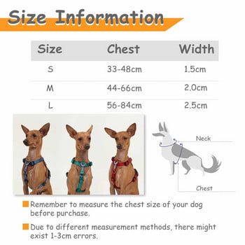 Mysudui No Pull Dog Harness Ρυθμιζόμενο δερμάτινο γιλέκο για κατοικίδια για εύκολο περπάτημα με 2 κλιπ λουριών Μικρά, μεσαία μεγάλα σκυλιά