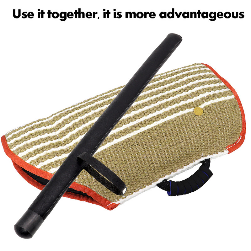 Baston de dresaj durabil pentru dresaj de câini Baston de dresaj pentru animale de companie îndoit Baston de dresaj profesional pentru câini din piele moale PU