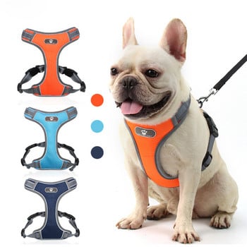 Big Medium Dog Harness Ανώδυνο Antitirones Ρυθμιζόμενο λουρί Διπλό λουρί για σκύλους Labrador Petshop Προϊόντα για σκύλους Δωρεάν αποστολή