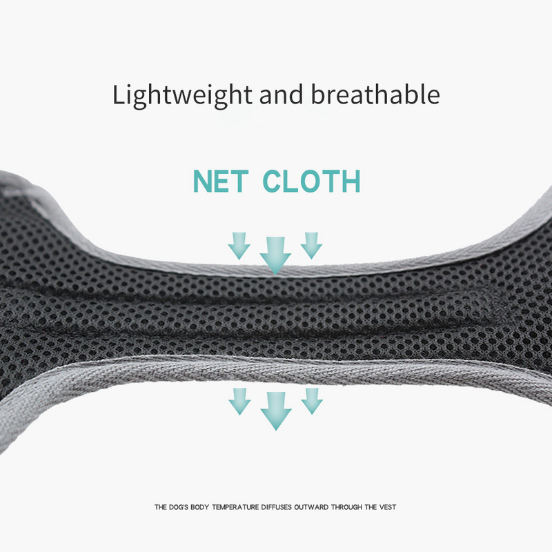 Ham mediu mare pentru câini, antitironi, fără durere, curea dublă reglabilă pentru câini, labrador, animale de companie, produse pentru câini, transport gratuit