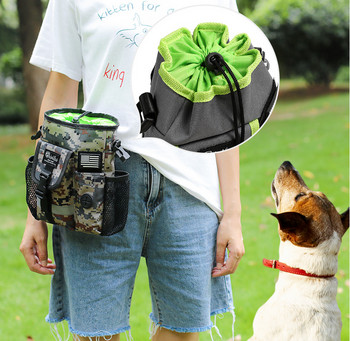 Τσάντα μέσης για τρέξιμο πολλαπλών λειτουργιών Τσάντα μέσης εκπαίδευσης για σκύλους Ταξιδιωτικές αθλητικές τσάντες κατοικίδιων ζώων Τσάντα μεταφοράς σνακ Τσάντα σκουπιδιών για λουρί σκύλου