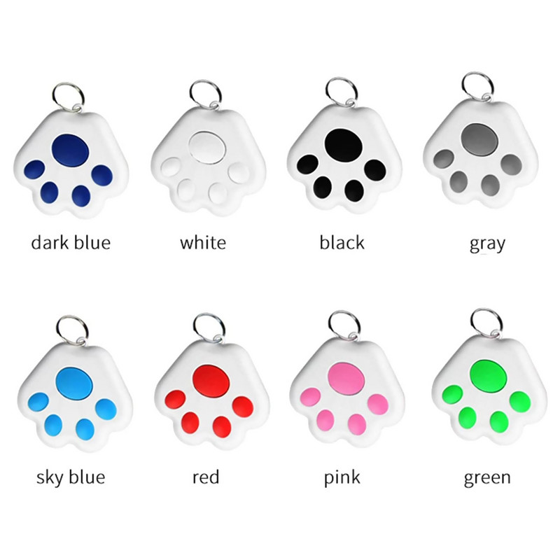 Cat Dog Anti-Lost GPS izsekošanas tagu meklētājs, ūdensnecaurlaidīgs pārnēsājams bezvadu izsekotājs, kas paredzēts mājdzīvniekiem Kaķiem Suņiem Aksesuāri