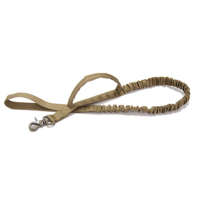 Lesă de dresaj pentru câini cu 2 mânere, bungee tactic, lesă pentru câini, pisică, lesă elastică cu eliberare rapidă, frânghie, dresaj militar pentru câini, lesă din nailon