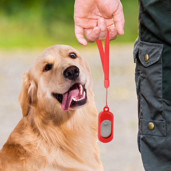 MASBRILL Εκπαίδευση σκύλων Clicker Plastic New Dogs Click Trainer Aid Too Ρυθμιζόμενο ιμάντα καρπού Ήχος αλυσίδας κλειδιού για σκύλους προμήθειες για γάτα