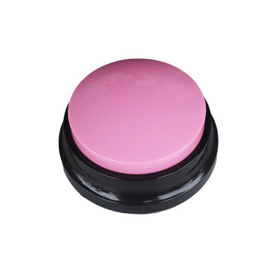 Звукова кутия за домашни любимци Бутон за запис на говорене Котешки гласов рекордер Говореща играчка за комуникационен инструмент за обучение на домашни любимци Кутия за стискане Играчки за кучета