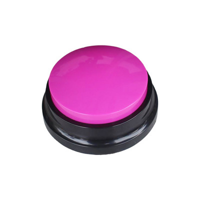 Звукова кутия за домашни любимци Бутон за запис на говорене Котешки гласов рекордер Говореща играчка за комуникационен инструмент за обучение на домашни любимци Кутия за стискане Играчки за кучета