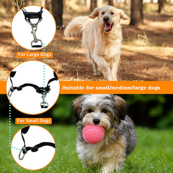 Мултифункционални каишки за разходка на кучета Костюми Светлоотразителни спортни тренировки Чанта за кръста за домашни любимци Fanny Pack Pup Running Traction Rope с колан