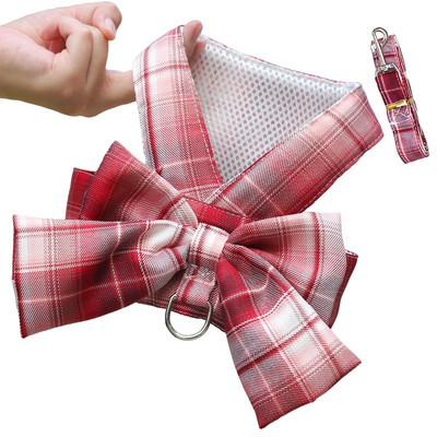 Pas Mačka Garnitura Uzica Set Haljine s mašnama Odjeća za štene za male pse Prsluk Haljina Odjeća teddy francuski buldog Oprema za kućne ljubimce