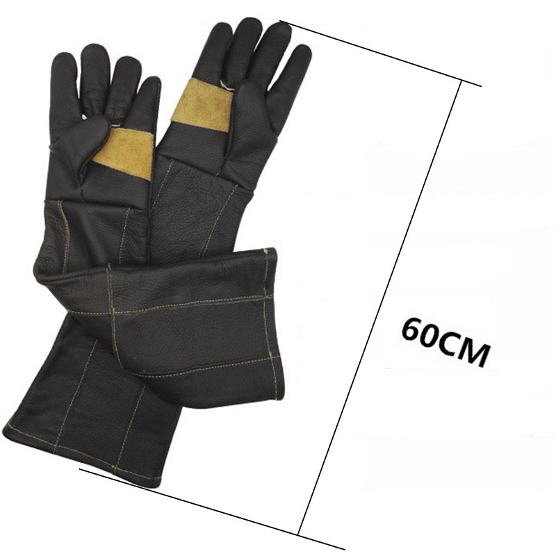 Šuo Katė Naminis Gyvūnas Nuo įkandimo Pirštinės nuo gyvatės įkandimo Nuo įkandimo Gelbėjimo stoties apsauga Ilgos storos odinės pirštinės