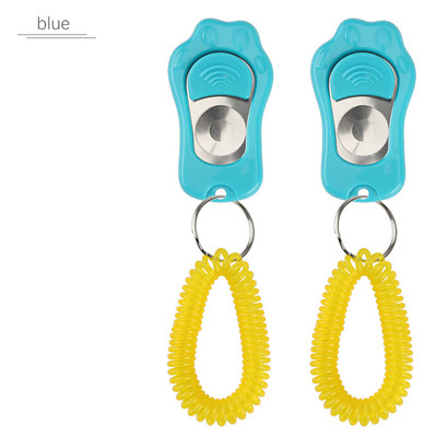 2 buc. Antrenor pentru animale de companie, în formă de labe, jucării cu clicuri pentru câini, accesorii pentru antrenament pentru animale de companie.