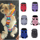 Rucsac portabil de călătorie pentru câini, cu plasă respirabilă, geantă pentru animale de companie, pliabilă, de capacitate mare, în aer liber, pentru câini, pisici, accesorii pentru animale de companie