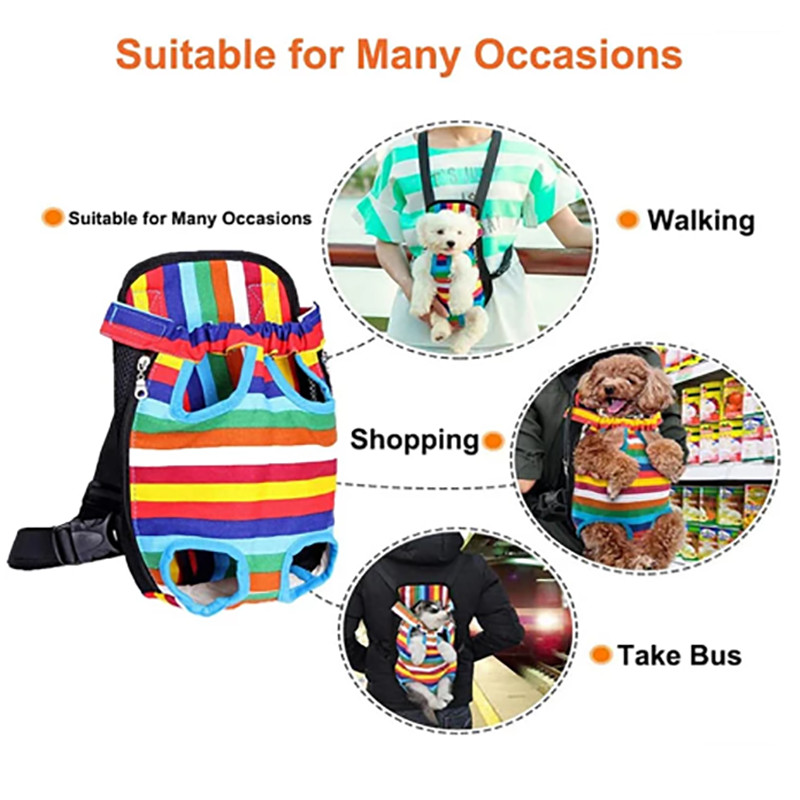 Rucsac portabil de călătorie pentru câini, cu plasă respirabilă, geantă pentru animale de companie, pliabilă, de capacitate mare, în aer liber, pentru câini, pisici, accesorii pentru animale de companie