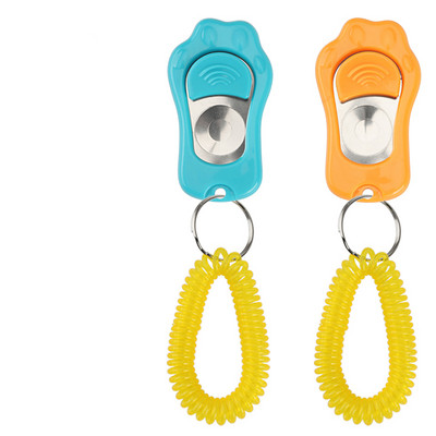 2tk Lemmikloomakoera klõpsutaja mänguasjad treener Käpa kuju Lemmikloomade treenimine klõpsajad kuulekus koera lemmikloomad koolitustreener kliki auhinnatarvikud