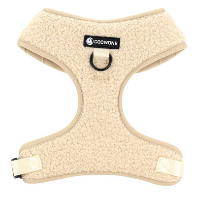 COLLARLOGO Podesivi pojas za pseći prsluk bez povlačenja Mekana mreža podstavljena plišana baršunasta povodnica za kućne ljubimce Puppy Vrećica za izmet