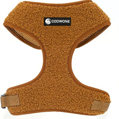 COLLARLOGO Podesivi pojas za pseći prsluk bez povlačenja Mekana mreža podstavljena plišana baršunasta povodnica za kućne ljubimce Puppy Vrećica za izmet