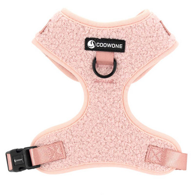 COLLARLOGO Podesivi pojas za pseći prsluk bez povlačenja Mekana mreža podstavljena plišana baršunasta povodnica za kućne ljubimce Puppy Vrećica za izmet