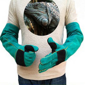 Naminių gyvūnėlių pirštinės nuo įkandimų Dvisluoksnės karvės odos sutirštintos šunų katės treniruotės Apsauga nuo įkandimų, įbrėžimų katė