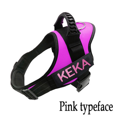 Oznaka za identifikaciju psa Oprtač za pse K9 Prsluk s imenom psa Prilagodljiv s prilagođenim naljepnicama Reflektirajuće naljepnice Psi Personalizirane potrepštine za kućne ljubimce