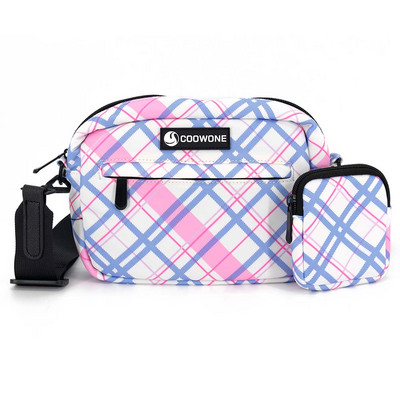 Αδιάβροχη τσάντα για περπάτημα σκύλου Εκπαίδευση για κατοικίδια Θήκη χιαστί ώμου Τσάντα ώμου Dog Fanny Pack with Poo Bag Dispenser