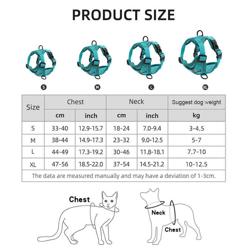 Novi pojas za pse za male srednje pse, mačke bez povlačenja, reflektirajući prsni prsluk za kućne ljubimce, set uzica za vuču, podesivi pojas za kućne ljubimce na otvorenom