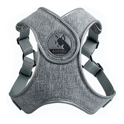 No Pull Sport X5 Ham pentru câini Ham reflectorizant pentru câini de talie mică, mijlocie, respirabil, de protecție pentru câini, vestă, control ușor