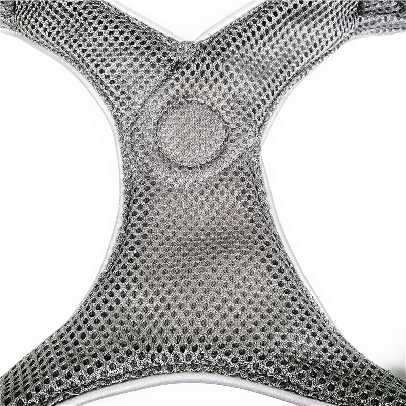 No Pull Sport X5 Ham pentru câini Ham reflectorizant pentru câini de talie mică, mijlocie, respirabil, de protecție pentru câini, vestă, control ușor