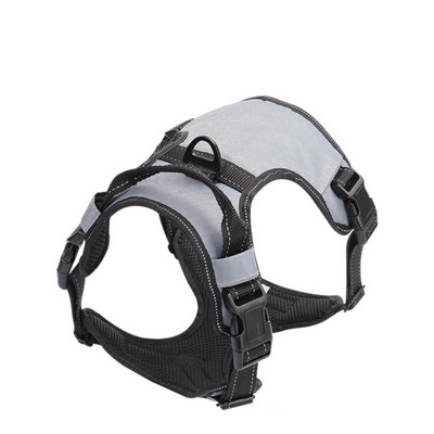 KOMMILIFE ham reglabil pentru câini vestă ham reflectorizant pentru câini, fără tragere, respirabil, mic, mediu, mare