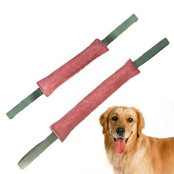 20 30 40 см Dog Bite Tug Toy за агресивни дъвчащи кожена пръчка за обучение на домашни любимци Bite Pillow Dog Tear Toys с дръжка Dog Chew Molar