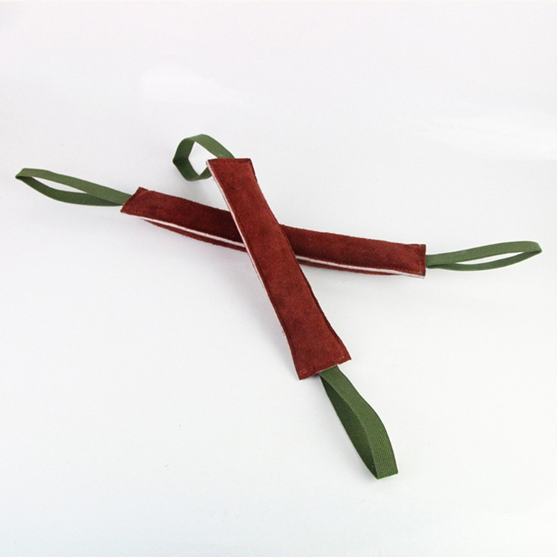 20 30 40 cm jucărie pentru mușcături de câine pentru mestecatori agresivi din piele tijă de dresaj pentru animale de companie, pernă pentru mușcături, jucării pentru lacrimi de câine cu mâner, molari de mestecat pentru câini