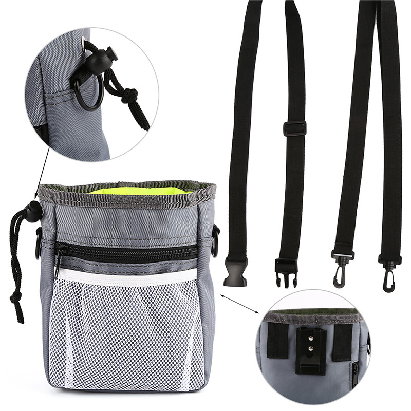 Nova torba za dresuru pasa za kućne ljubimce Prijenosna poslastica Snack Bait Psi Obedience Agility Torbica za pohranu hrane na otvorenom Torbice za hranu Nagrada oko struka