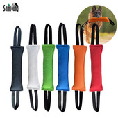 Pas Trainings Bite Stick Izdržljiv s 2 ručke za pse tegljače Igračke u obliku jastuka Pas interaktivne igračke za žvakanje za pse igračke