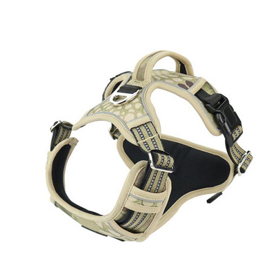 Ham reflectorizant pentru câini, reglabil de siguranță, curele de plumb pentru vehicule, hamuri pentru câini respirabile, dresaj de mers, accesorii perros