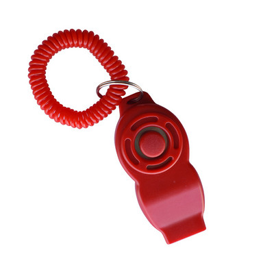 Animal de companie de dresaj pentru câini Clicker pentru câini Click Trainer Multi-Function Command Sound Breloc Fluier pentru câini Click Trainer Supplies