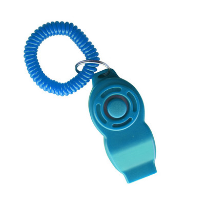 Animal de companie de dresaj pentru câini Clicker pentru câini Click Trainer Multi-Function Command Sound Breloc Fluier pentru câini Click Trainer Supplies