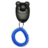 Lemmikloomakoerte koolitus Clicker Sissetõmmatava randmepaela heliga võtmehoidja Huvitavad koostoimega lemmikloomatööriistad koera halva harjumuse parandamiseks